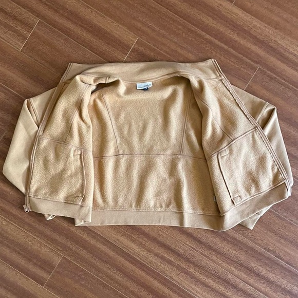 Universal Thread Tan Cropped Zip Sweatshirt - Size XL - Picture 5 of 7